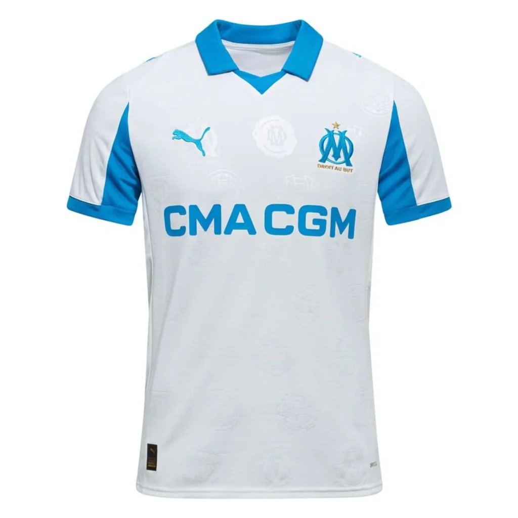 Maillot Domicile Olympique de Marseille 2025/2026