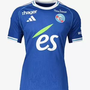 maillot homme domicile rc strasbourg alsace 25/26