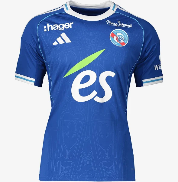 maillot homme domicile rc strasbourg alsace 25/26