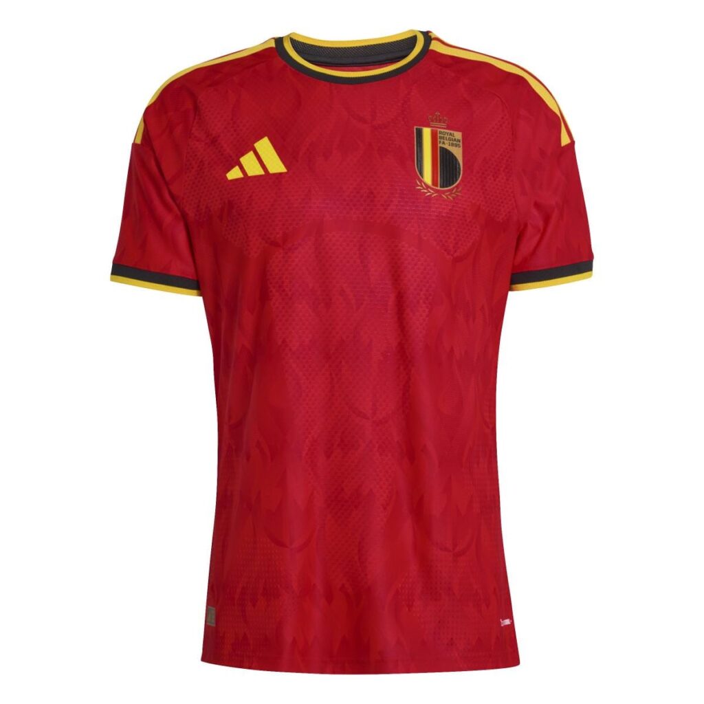 maillot domicile authentique belgique 2026 version player