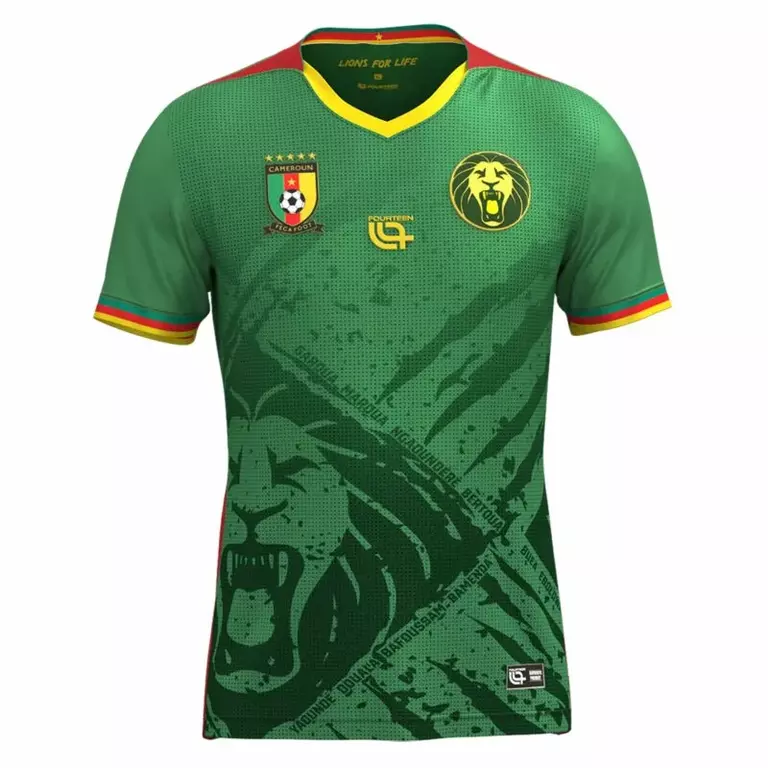 maillot cameroun domicile 2025/2026
