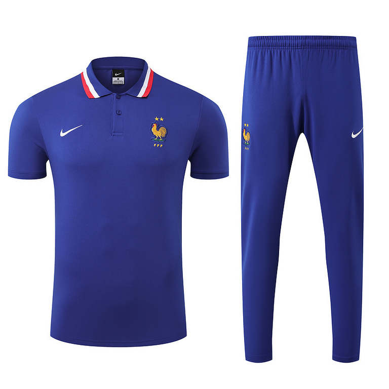 Polo France Bleu 2025/2026 Homme
