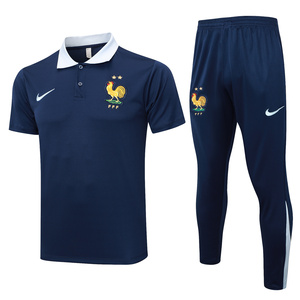 Ensemble polo d'entraînement France bleu marine 2024/2025