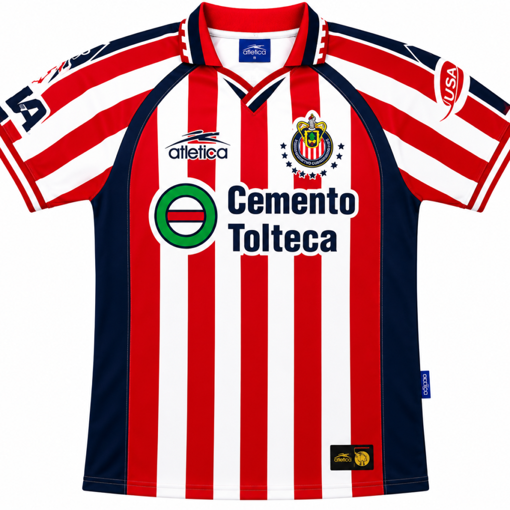 Maillot rétro Chivas de Guadalajara domicile 1999/2000
