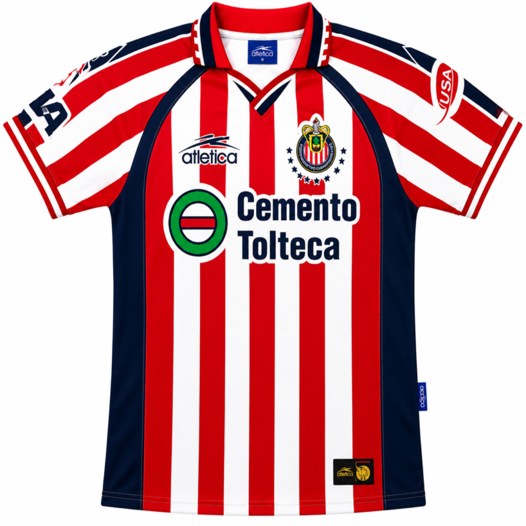 Maillot rétro Chivas de Guadalajara domicile 1999/2000