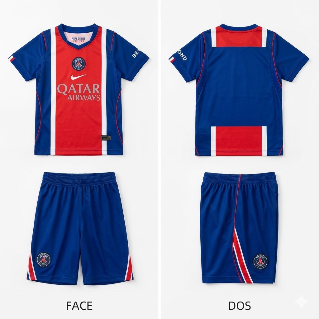 Maillot Kit Enfant PSG Domicile 2026/2027 – Image 3