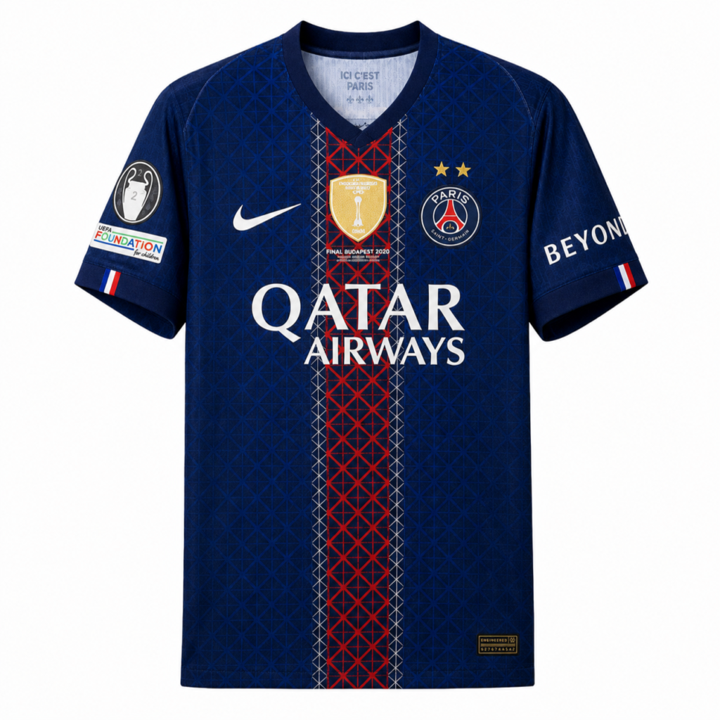 Maillot domicile PSG finale Ligue des champions 2026