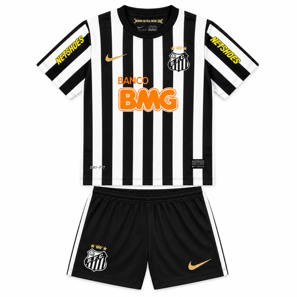 Ensemble Maillot Enfant extérieur rétro Santos 2013