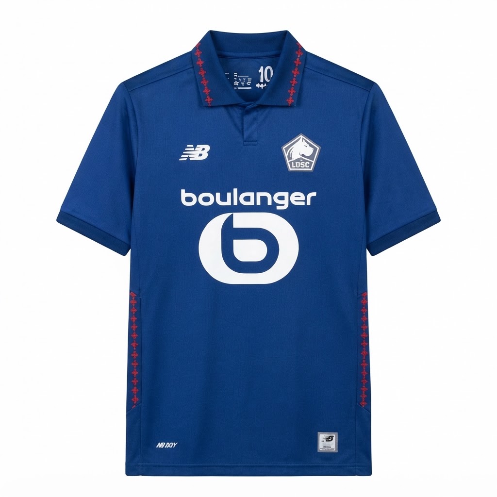 Maillot Lille OSC Marine Troisième 2026/2027
